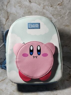 Bioworld X Nintendo Kirby Cloud Mini Backpack
